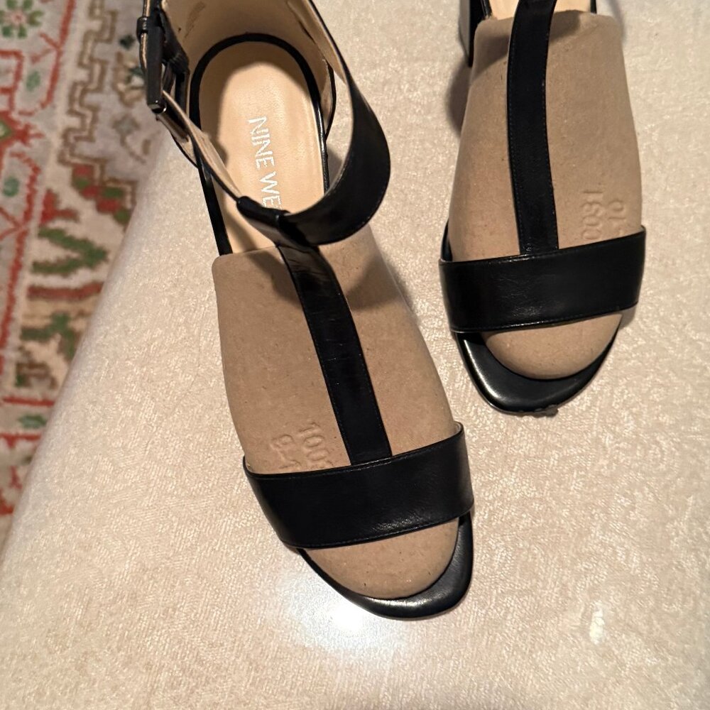 T Strap High-heeled Women's Shoes